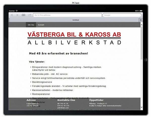 Västbärga bil & kaross