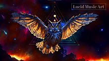 Mystic Space Owl, Partikelexperiment Musik #Mystisk #avkopplande #avkopplandemusik #ambient #sömnmusik