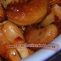honungs rostade kashewnötter