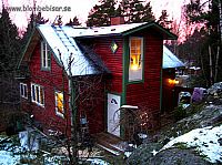 Morgonljus p huset