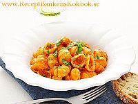 Pasta Gnocchi al Granchio - Gnocchi med krabba