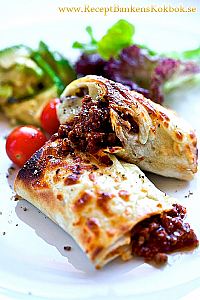 Vegetarisk Quorn Burritos